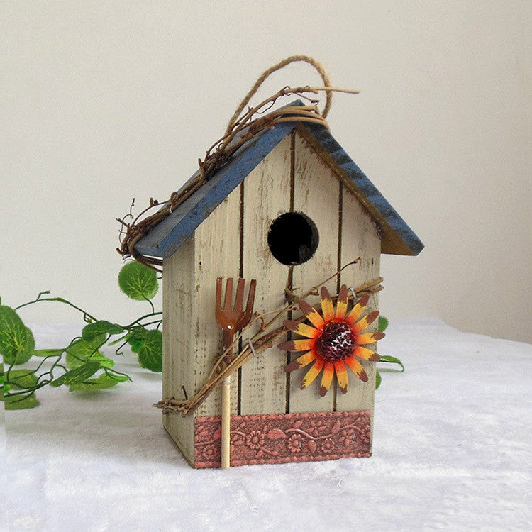 Wooden Bird House