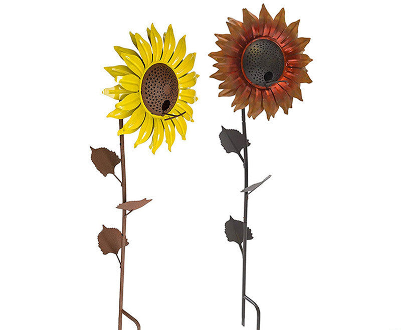 Sunflower Plug-In Bird Feeder