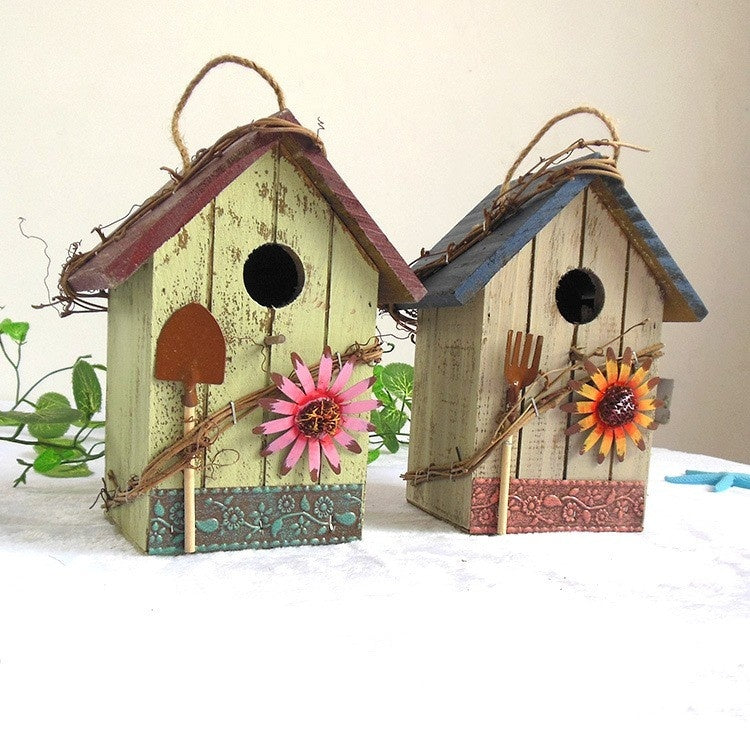 Wooden Bird House