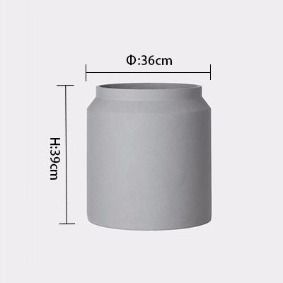 Nordic Cement Flowerpot