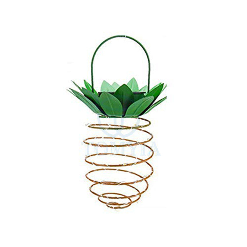 Waterproof Garden Pineapple Solar Path Hanging Lights Fairy String Decor