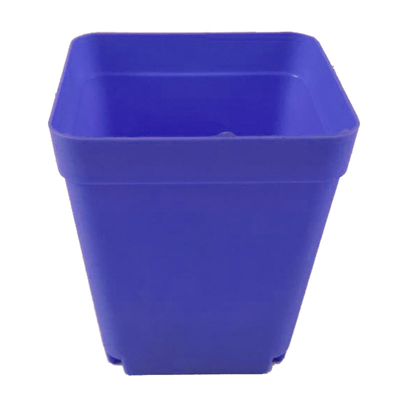 Small plastic Flower Pots Frosted Thick Colorful Mini Flower Pots