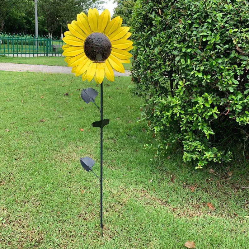 Sunflower Plug-In Bird Feeder