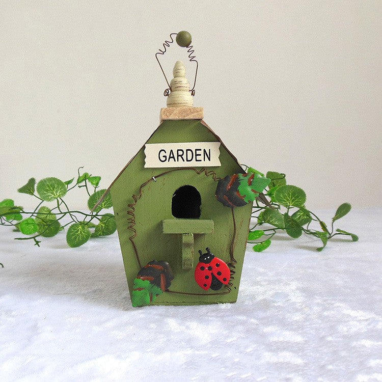 Wooden Bird House
