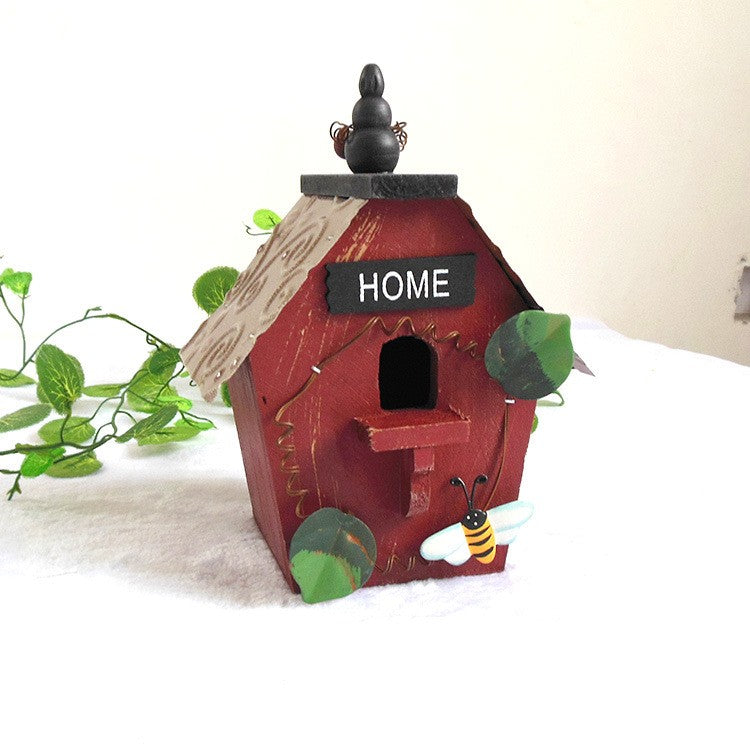 Wooden Bird House