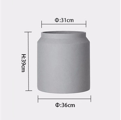 Nordic Cement Flowerpot