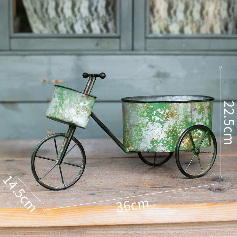 Bicycle Wrought Iron Flower Pot