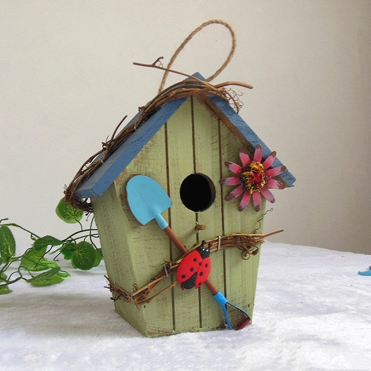 Wooden Bird House
