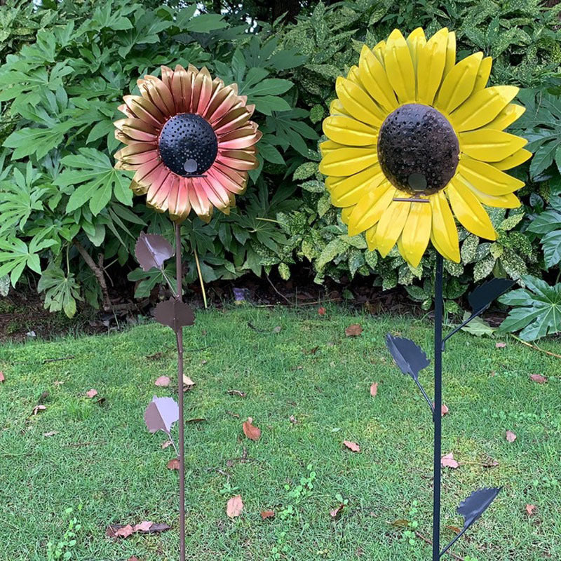 Sunflower Plug-In Bird Feeder
