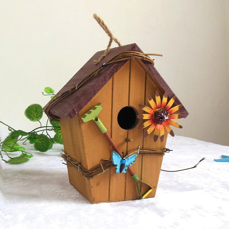 Wooden Bird House